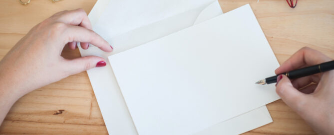 Writing a letter